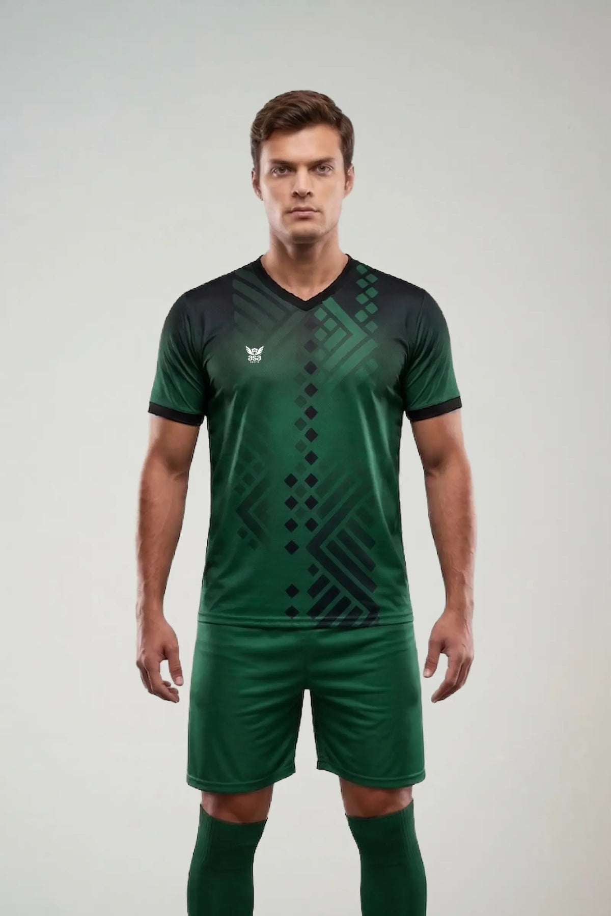 Conjunto fardamento futegbol GOLD 011