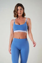 Conj suplex legging az turquesa