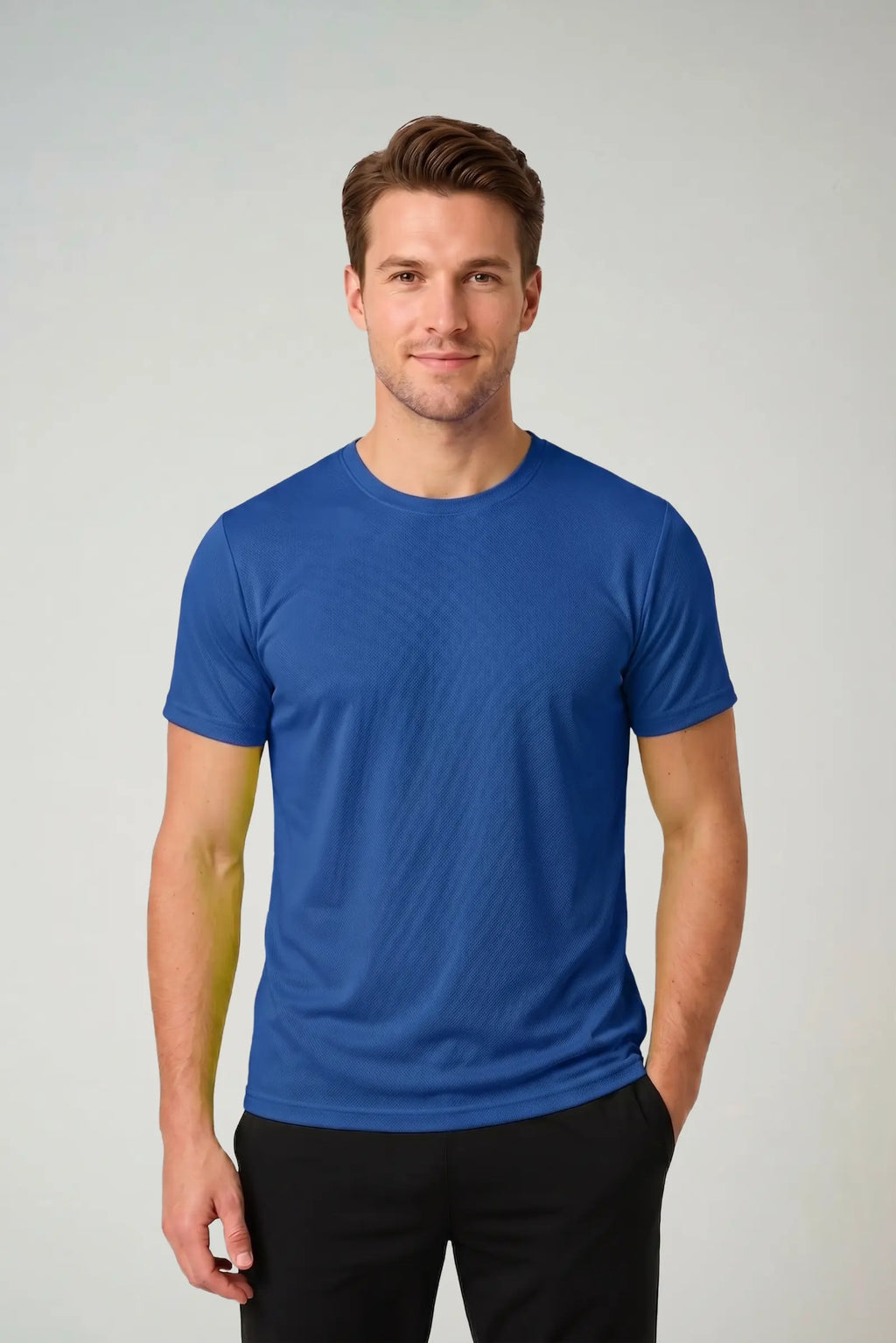 Camiseta poliamida azul royal