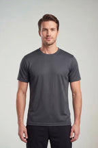 Camiseta poliamida chumbo