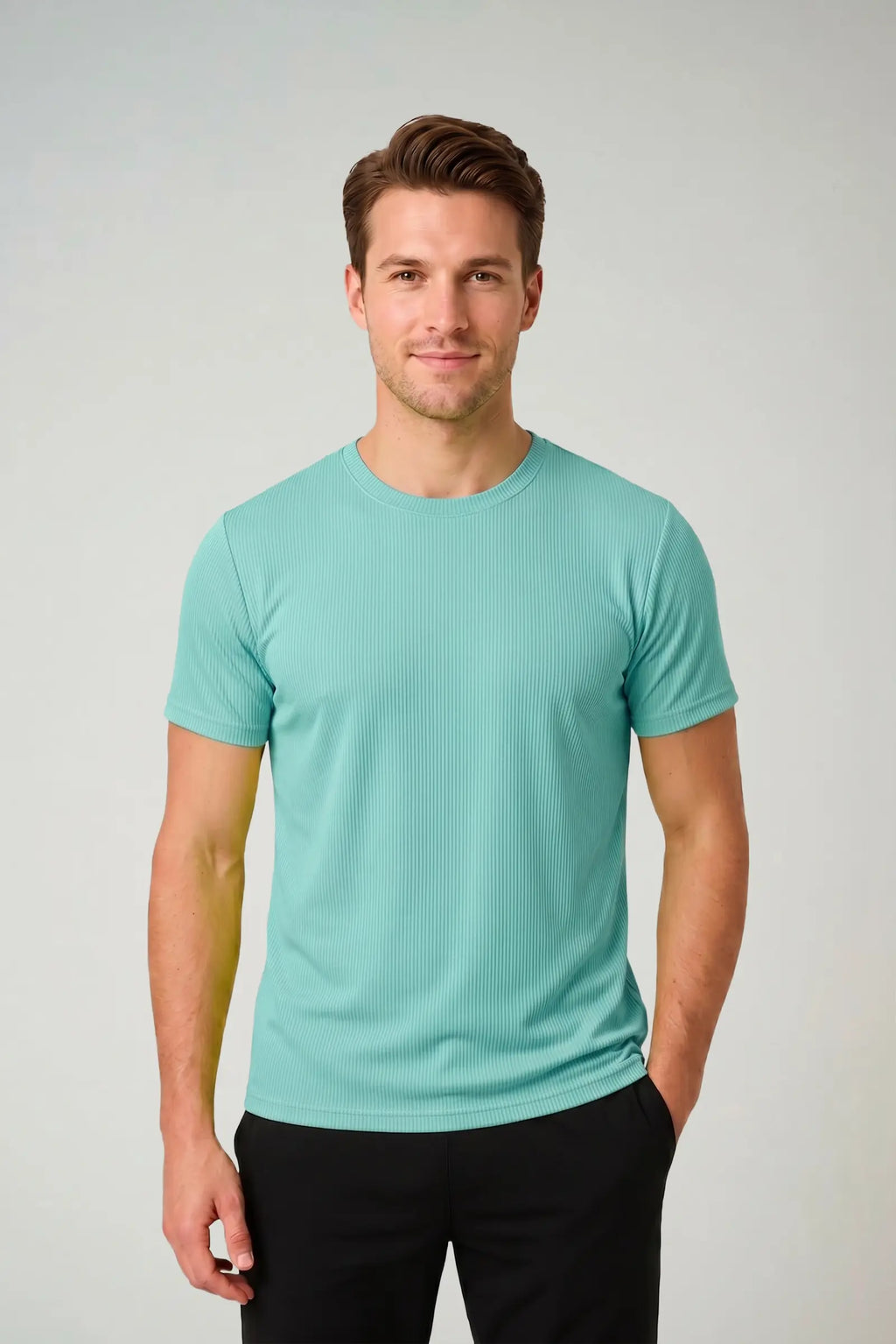 Camiseta poliamida power blue