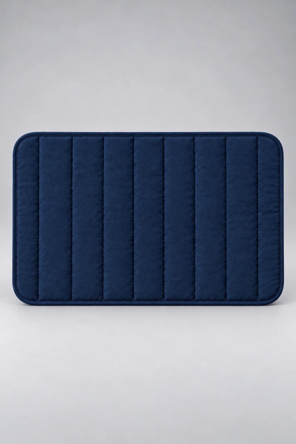 Manta de descanso acolchoada para as pernas do cavalo, azul-marinho, em poliviscose com fibra térmica, costuras reforçadas e debrum – ASA Sports