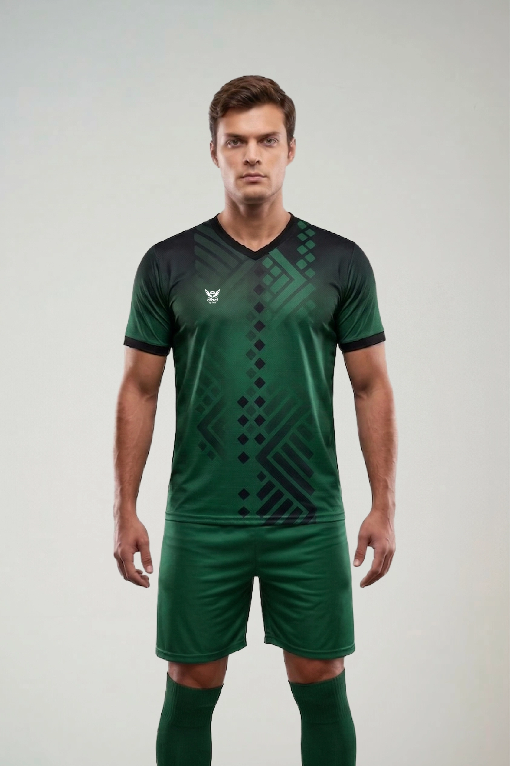 Conjunto fardamento futegbol GOLD 011