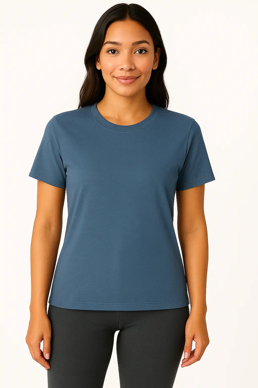 Baby look algodão com elastano surreal