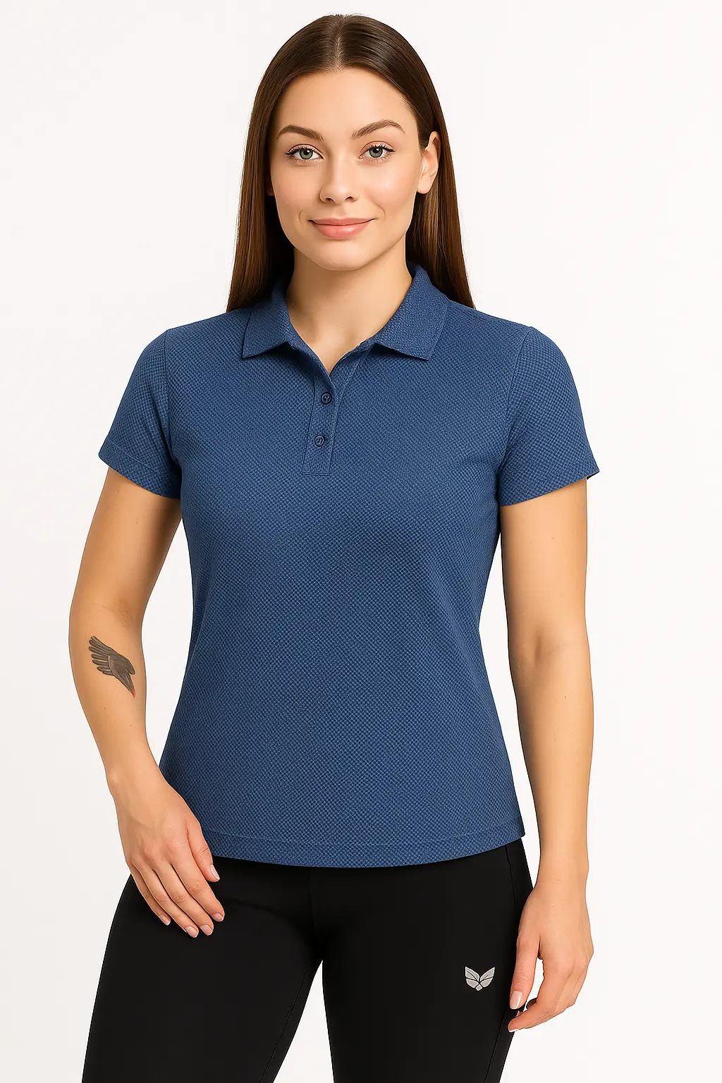 BabyLoock Polo azul mescla
