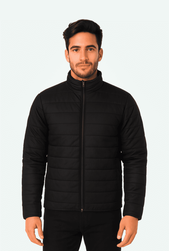 Jaqueta Puffer Preta